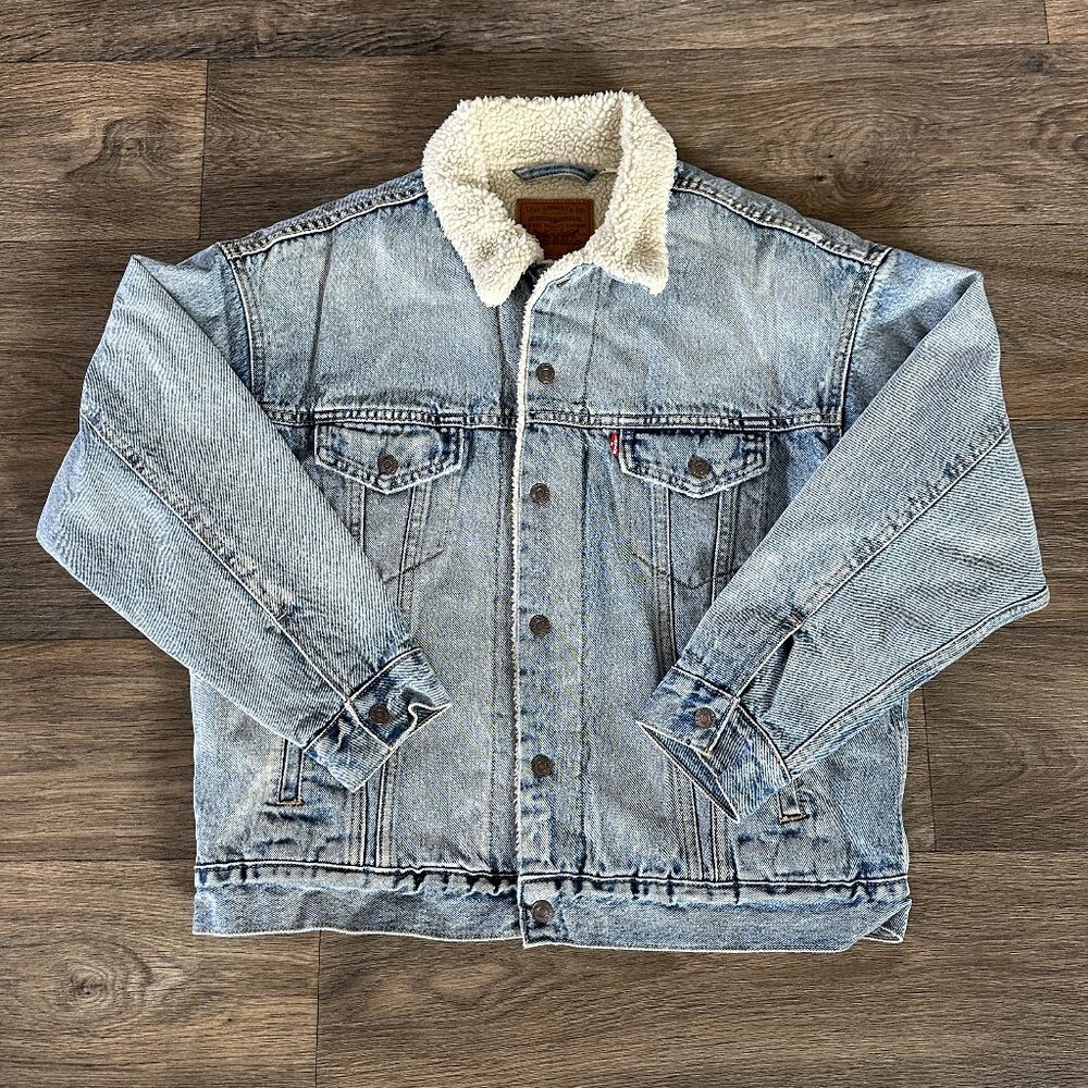 Levi's Denim Sherpa Lined Jacket